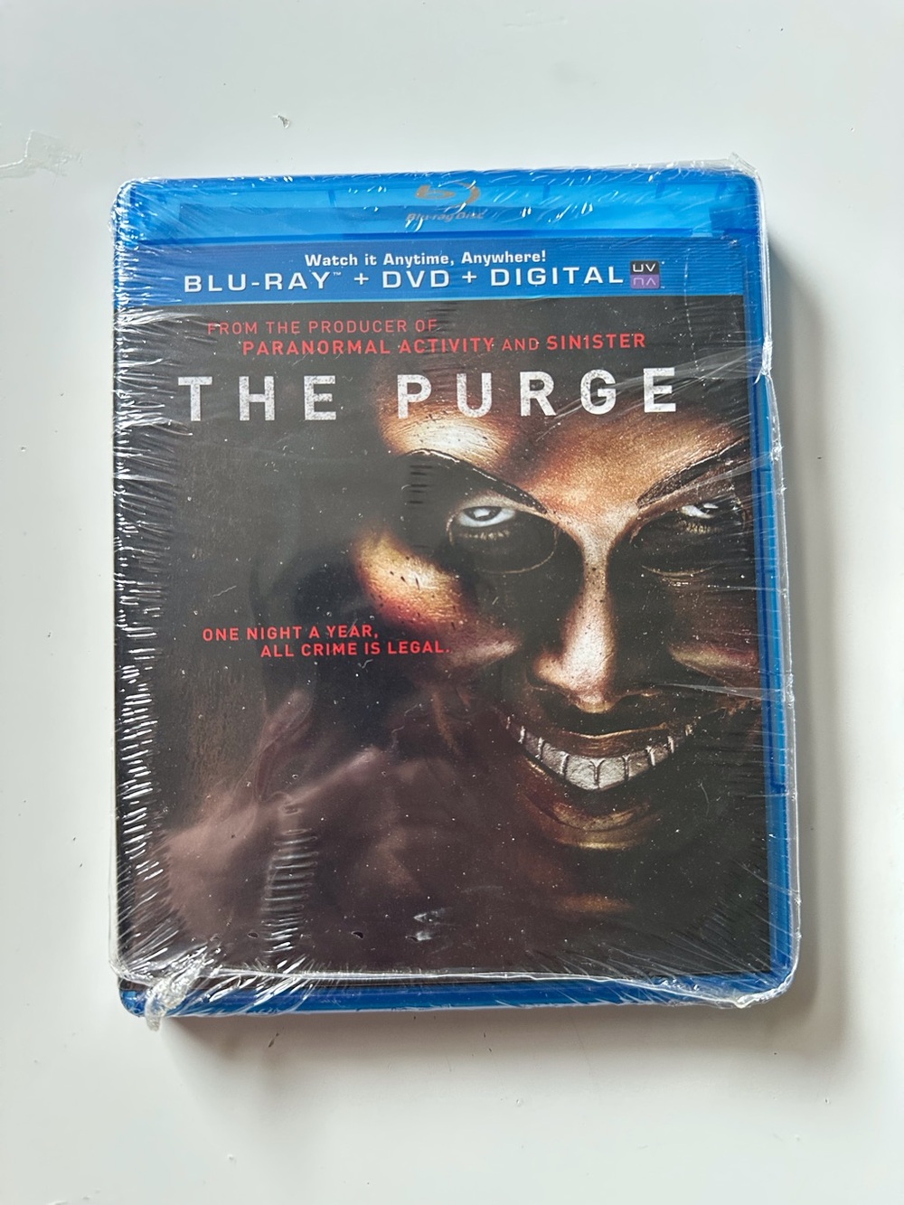 The Purge (Blu-ray, 2013) NEW